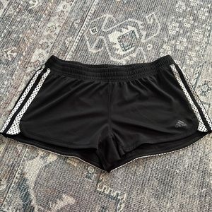 NWOT adidas Climalite, unique “polka dot mesh” shorts. never worn. large.